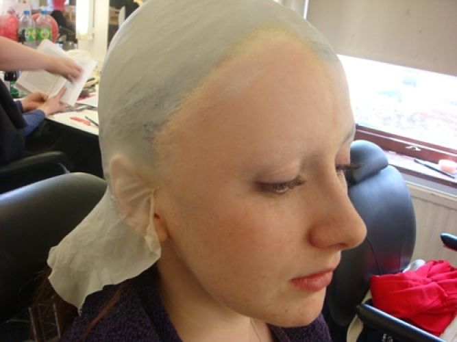 Sharon Anniss: Hours spent perfecting make-up